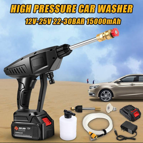 High-power Lithium Battery Portable Wireless Car Washing Machine